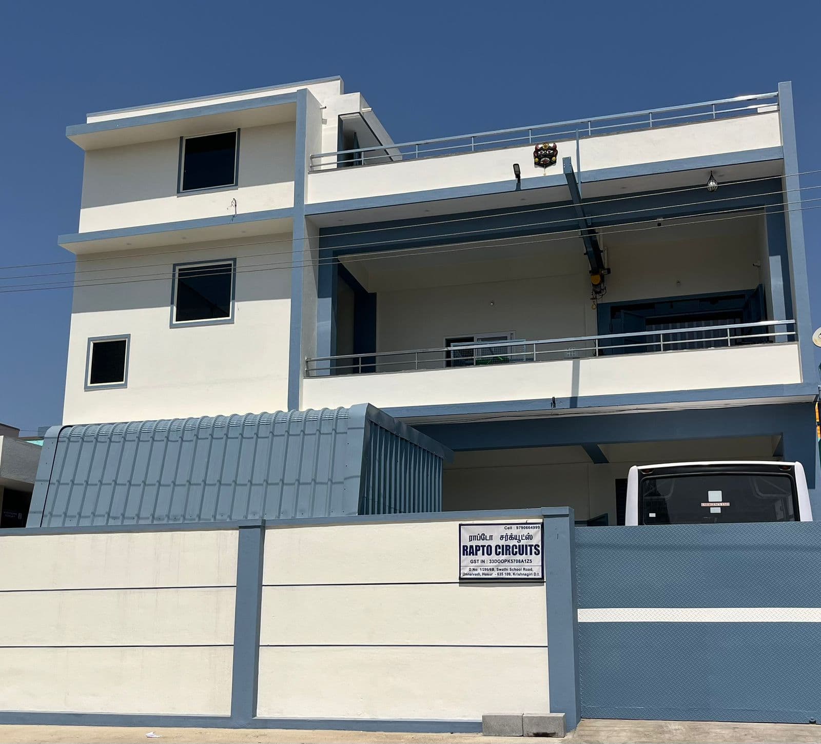 Rapto Circuits Hosur Plant Facade